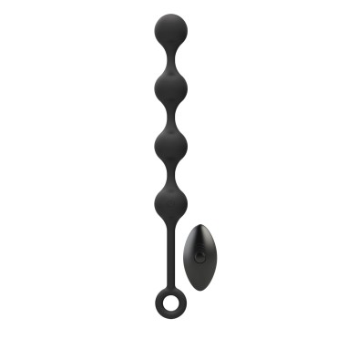 Nexus - Quattro Remote Control Vibrating Pleasure Beads Black